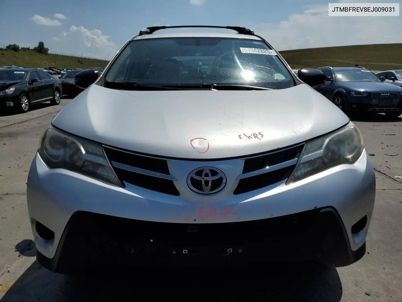 2014 Toyota Rav4 Le VIN: JTMBFREV8EJ009031 Lot: 61942825
