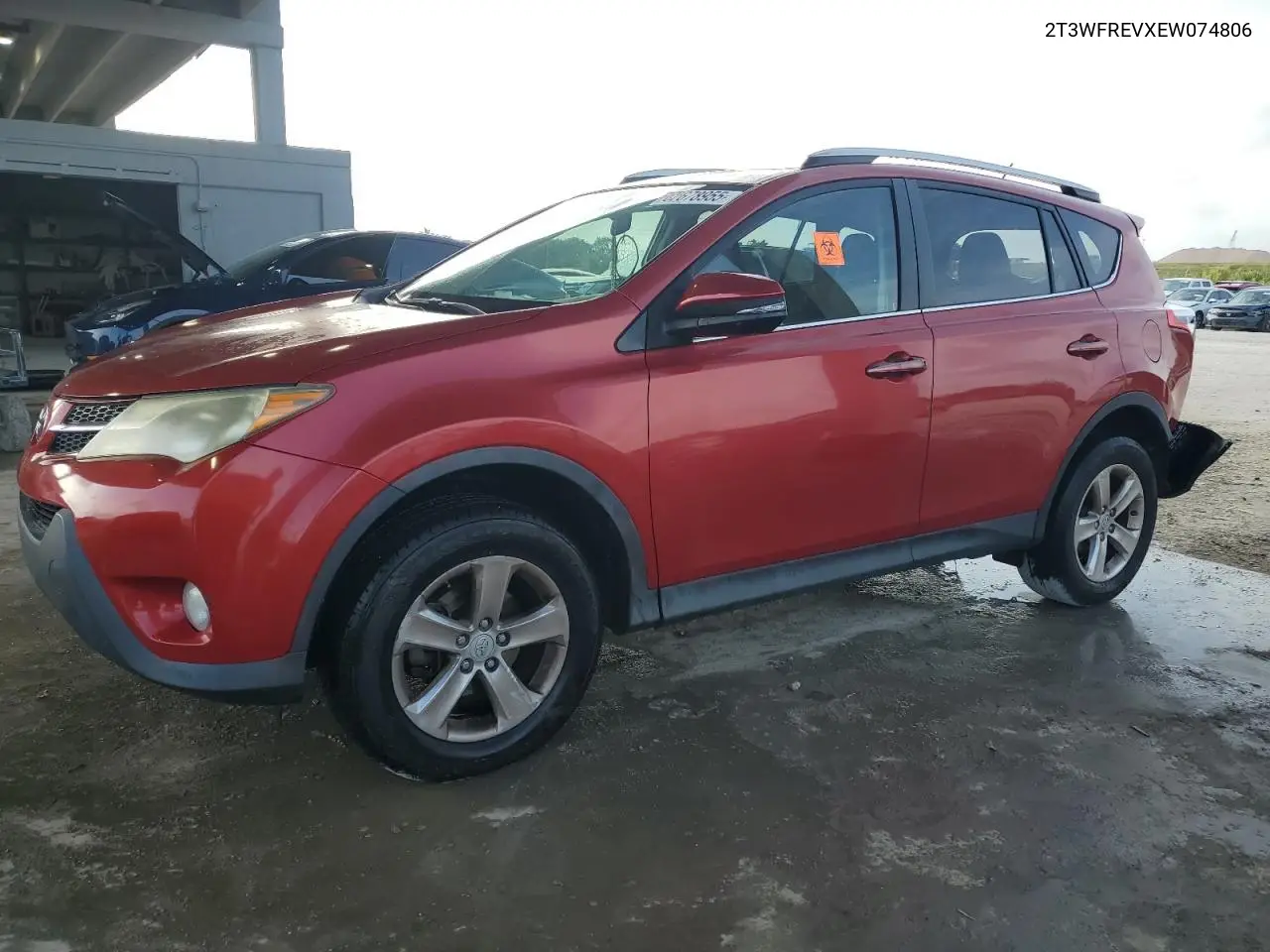 2014 Toyota Rav4 Xle VIN: 2T3WFREVXEW074806 Lot: 62678955