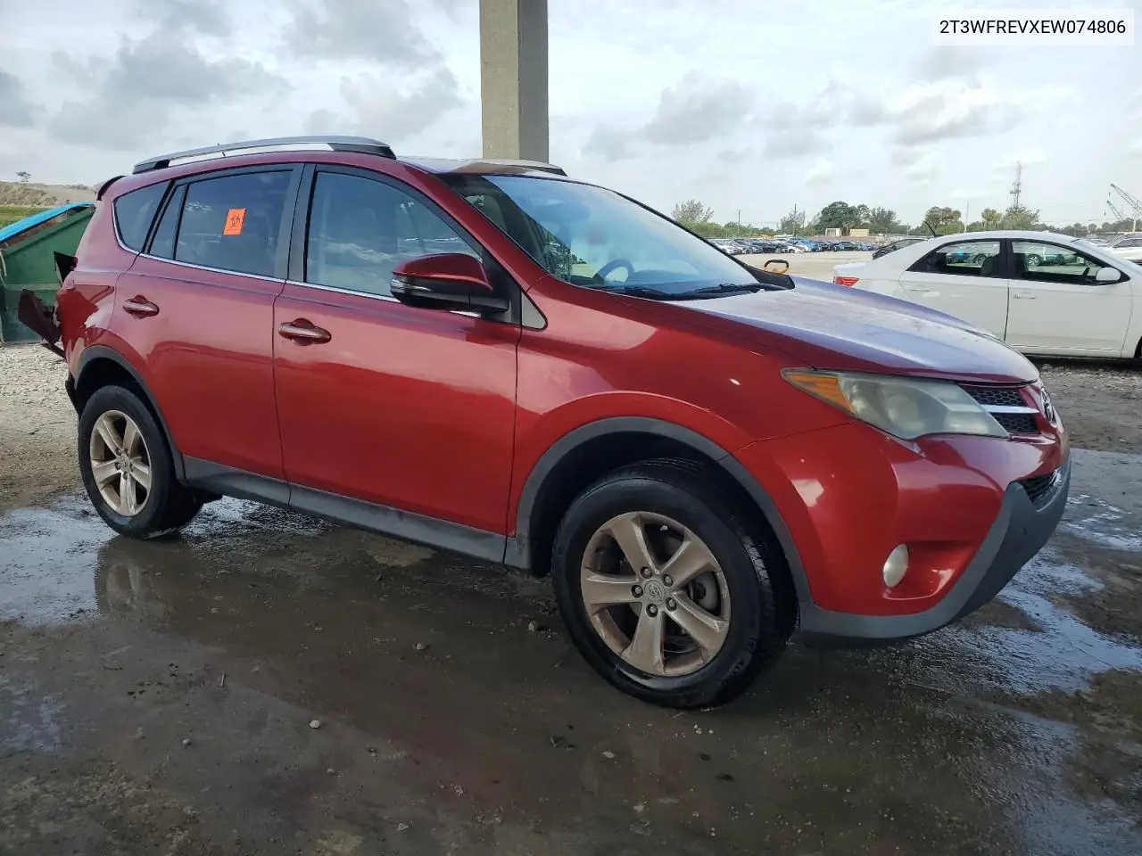 2014 Toyota Rav4 Xle VIN: 2T3WFREVXEW074806 Lot: 62678955