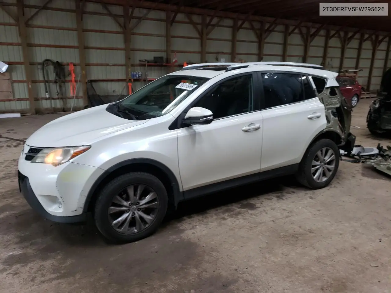 2015 Toyota Rav4 Limited VIN: 2T3DFREV5FW295626 Lot: 56859985