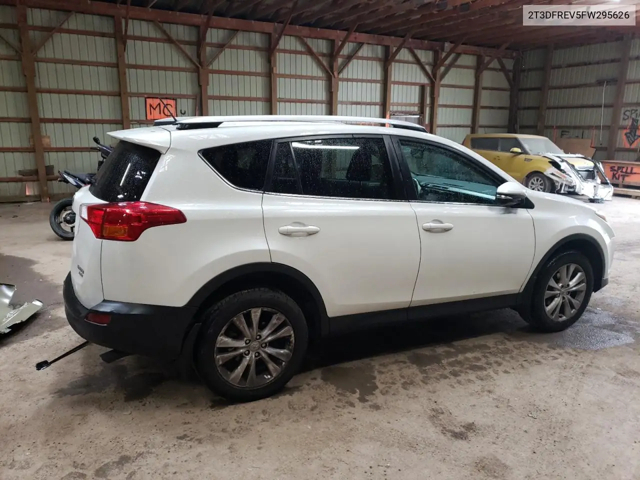 2015 Toyota Rav4 Limited VIN: 2T3DFREV5FW295626 Lot: 56859985