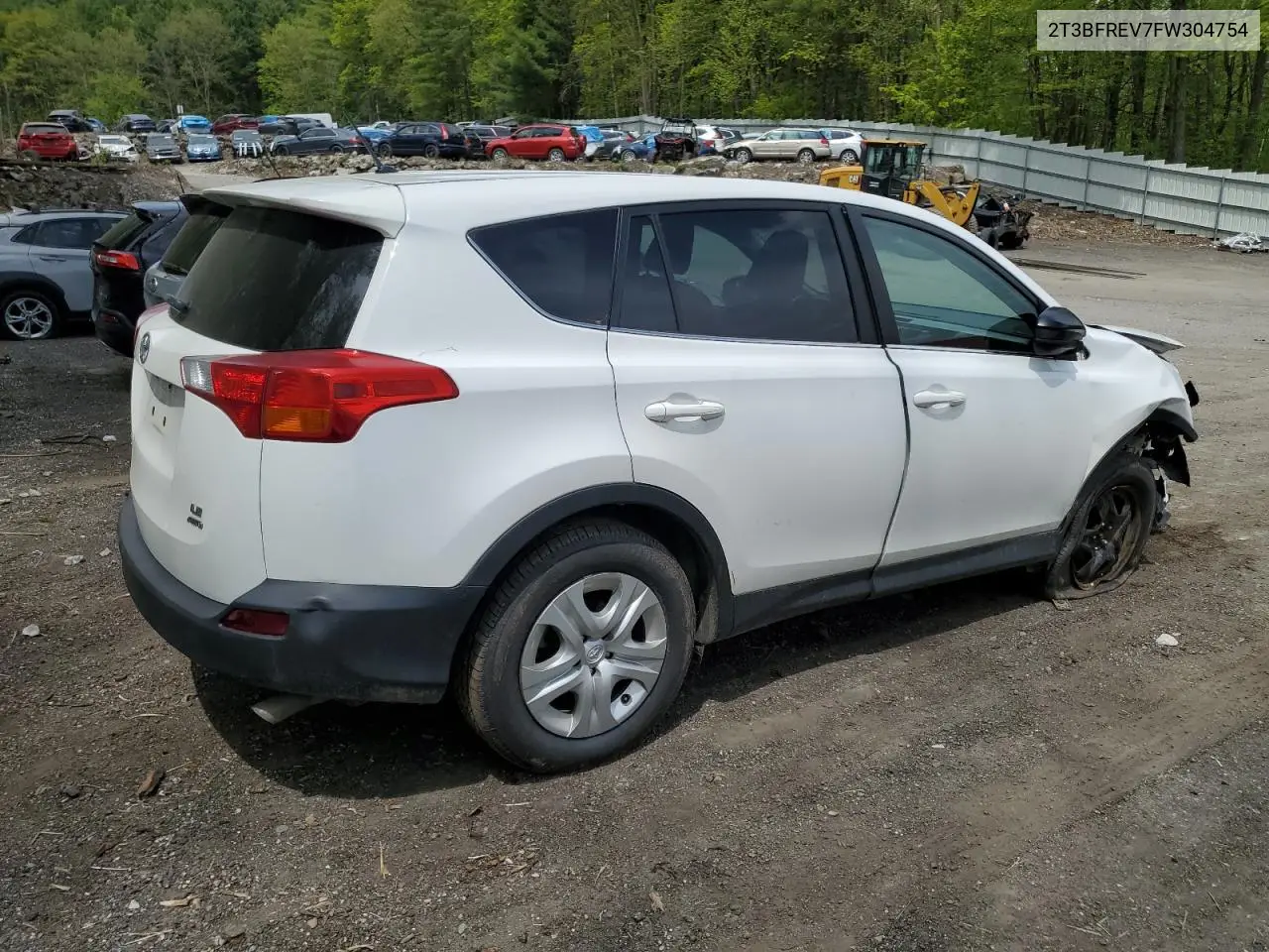 2015 Toyota Rav4 Le VIN: 2T3BFREV7FW304754 Lot: 57017945