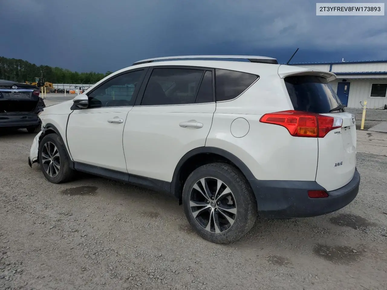 2015 Toyota Rav4 Limited VIN: 2T3YFREV8FW173893 Lot: 57166315