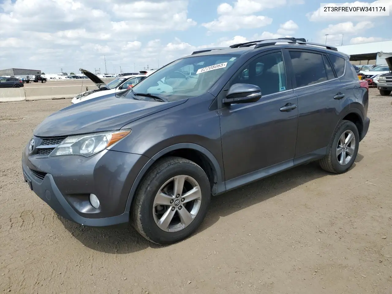 2015 Toyota Rav4 Xle VIN: 2T3RFREV0FW341174 Lot: 62208065