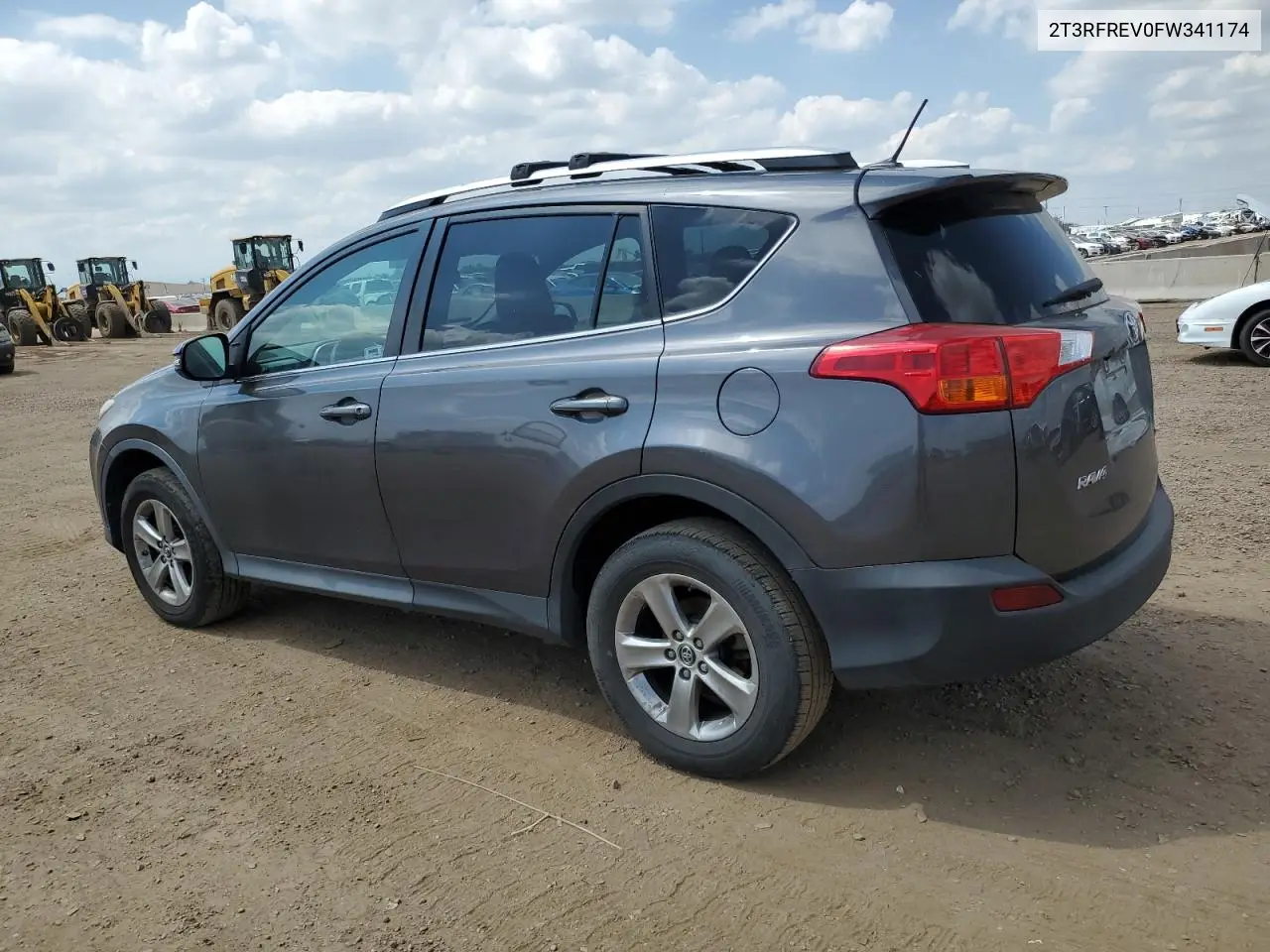 2015 Toyota Rav4 Xle VIN: 2T3RFREV0FW341174 Lot: 62208065