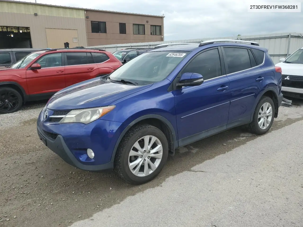 2015 Toyota Rav4 Limited VIN: 2T3DFREV1FW368281 Lot: 62646255