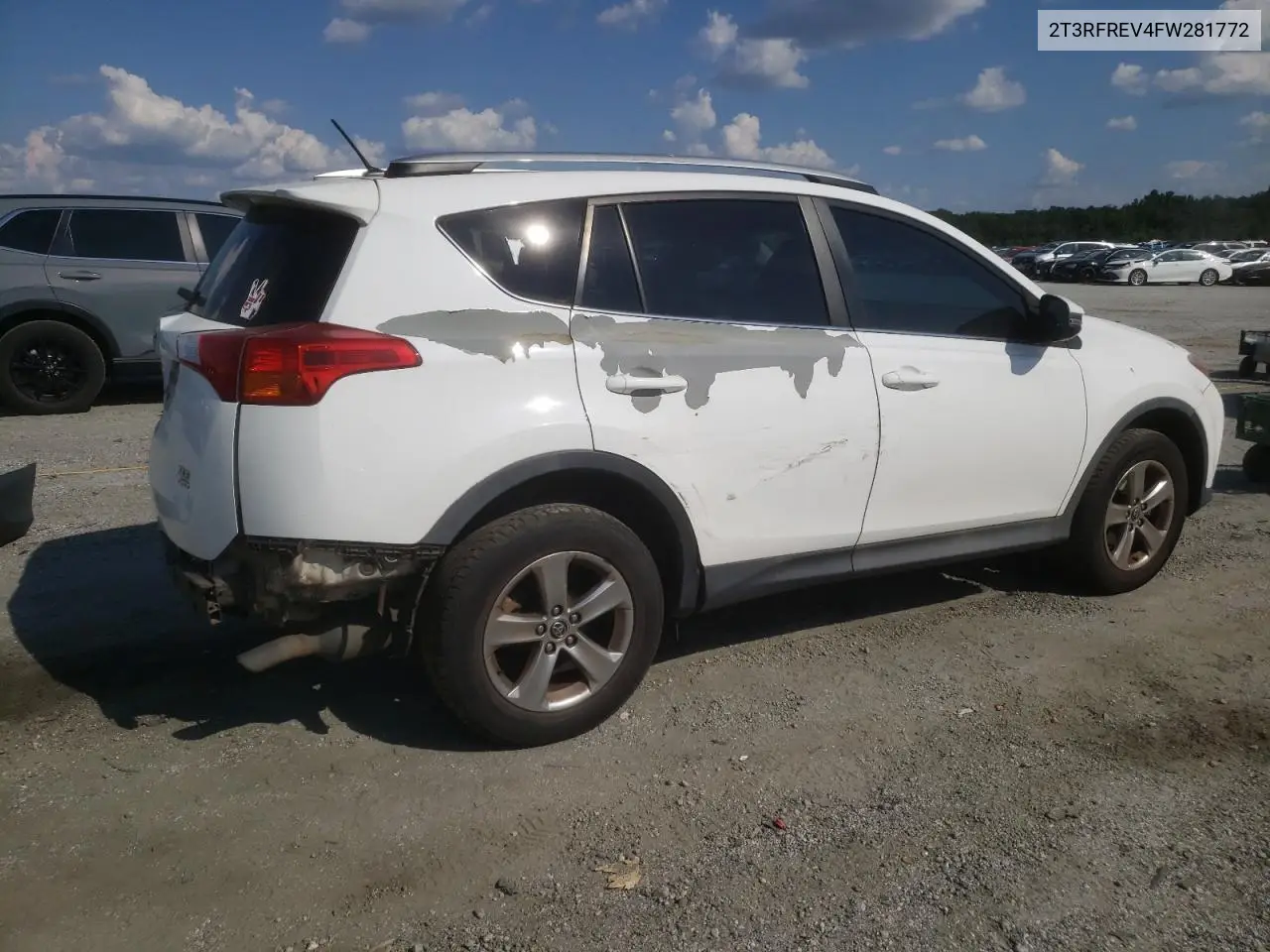 2015 Toyota Rav4 Xle VIN: 2T3RFREV4FW281772 Lot: 62859955