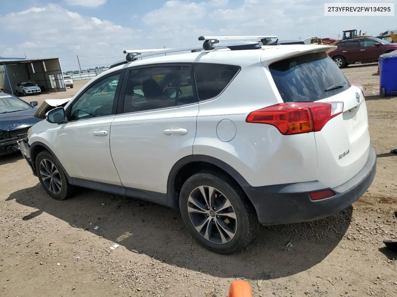 2015 Toyota Rav4 Limited VIN: 2T3YFREV2FW134295 Lot: 62921285