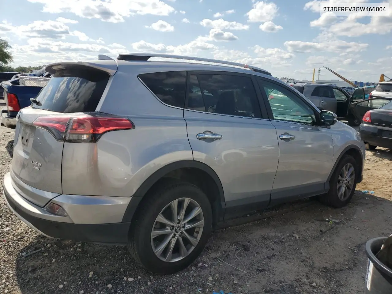2016 Toyota Rav4 Limited VIN: 2T3DFREV3GW466004 Lot: 56589405