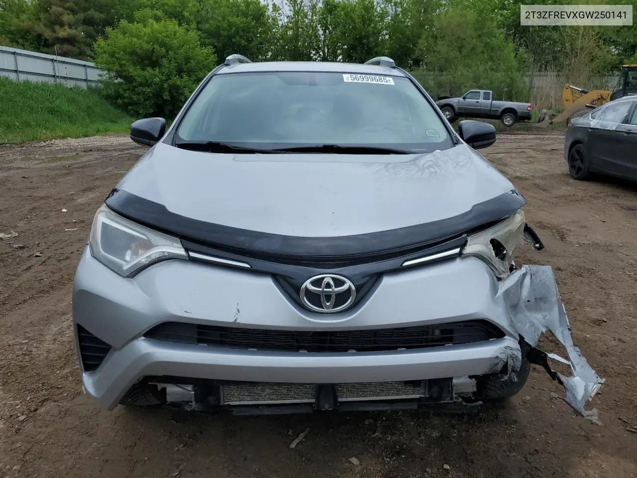 2016 Toyota Rav4 Le VIN: 2T3ZFREVXGW250141 Lot: 56999685
