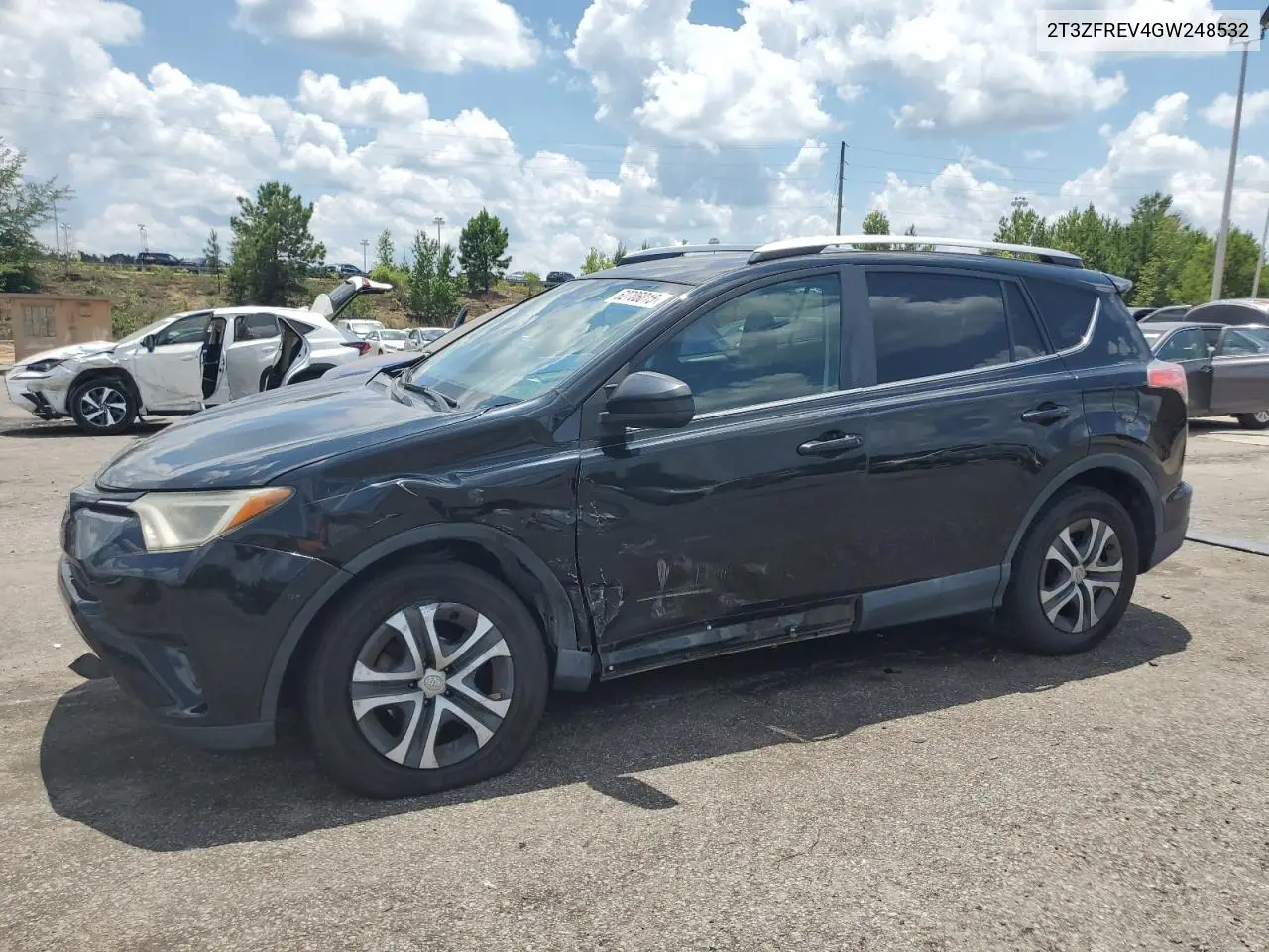 2016 Toyota Rav4 Le VIN: 2T3ZFREV4GW248532 Lot: 62706015