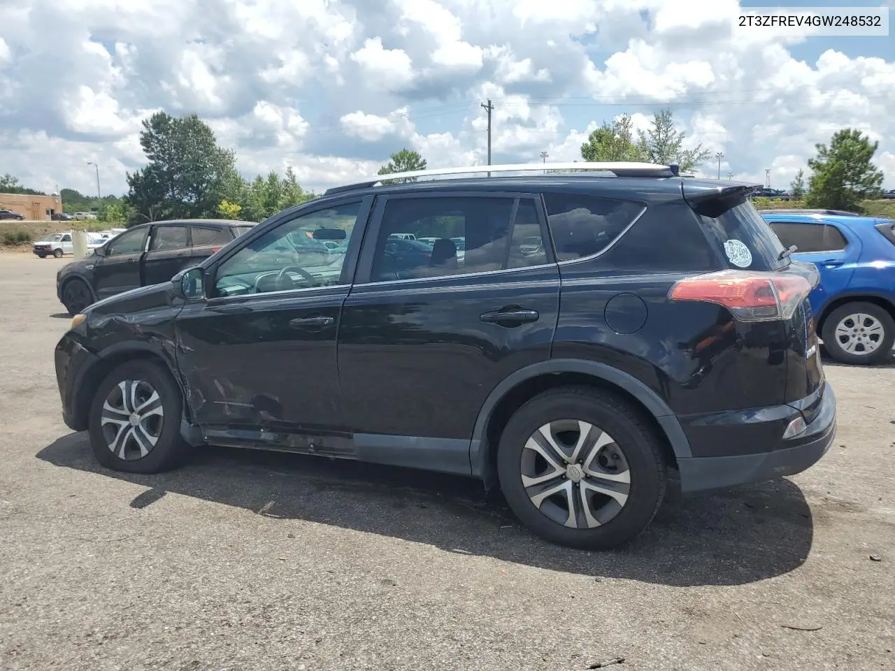 2016 Toyota Rav4 Le VIN: 2T3ZFREV4GW248532 Lot: 62706015