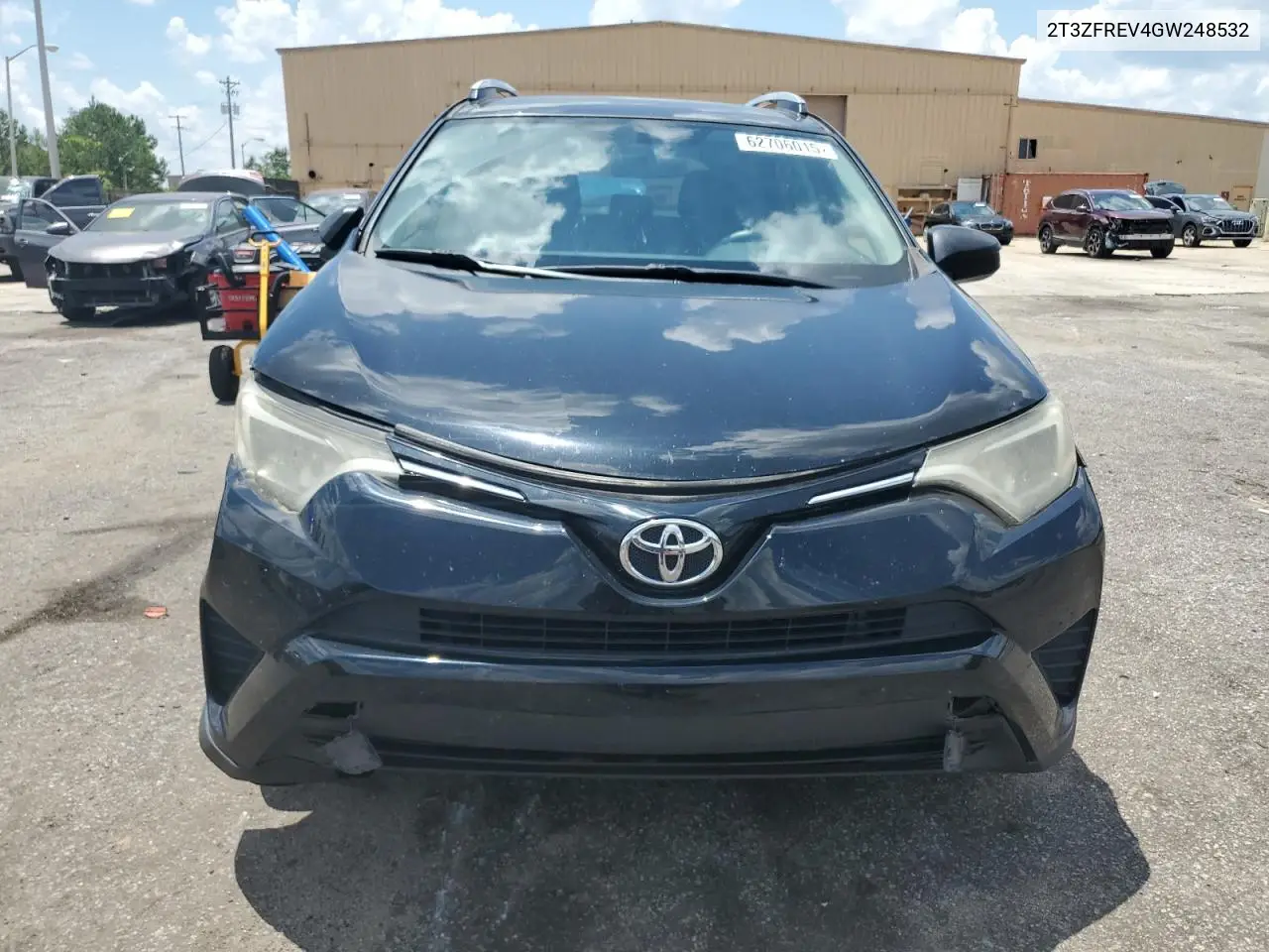 2016 Toyota Rav4 Le VIN: 2T3ZFREV4GW248532 Lot: 62706015