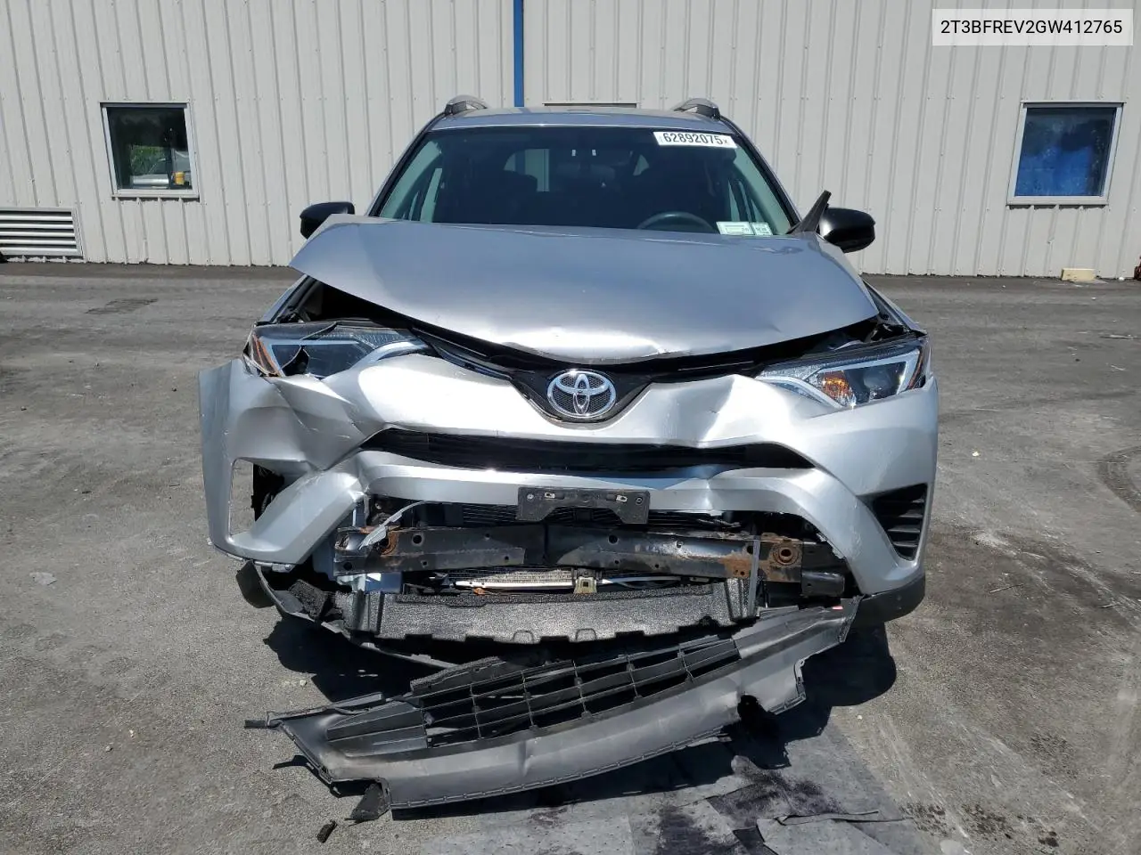 2016 Toyota Rav4 Le VIN: 2T3BFREV2GW412765 Lot: 62892075