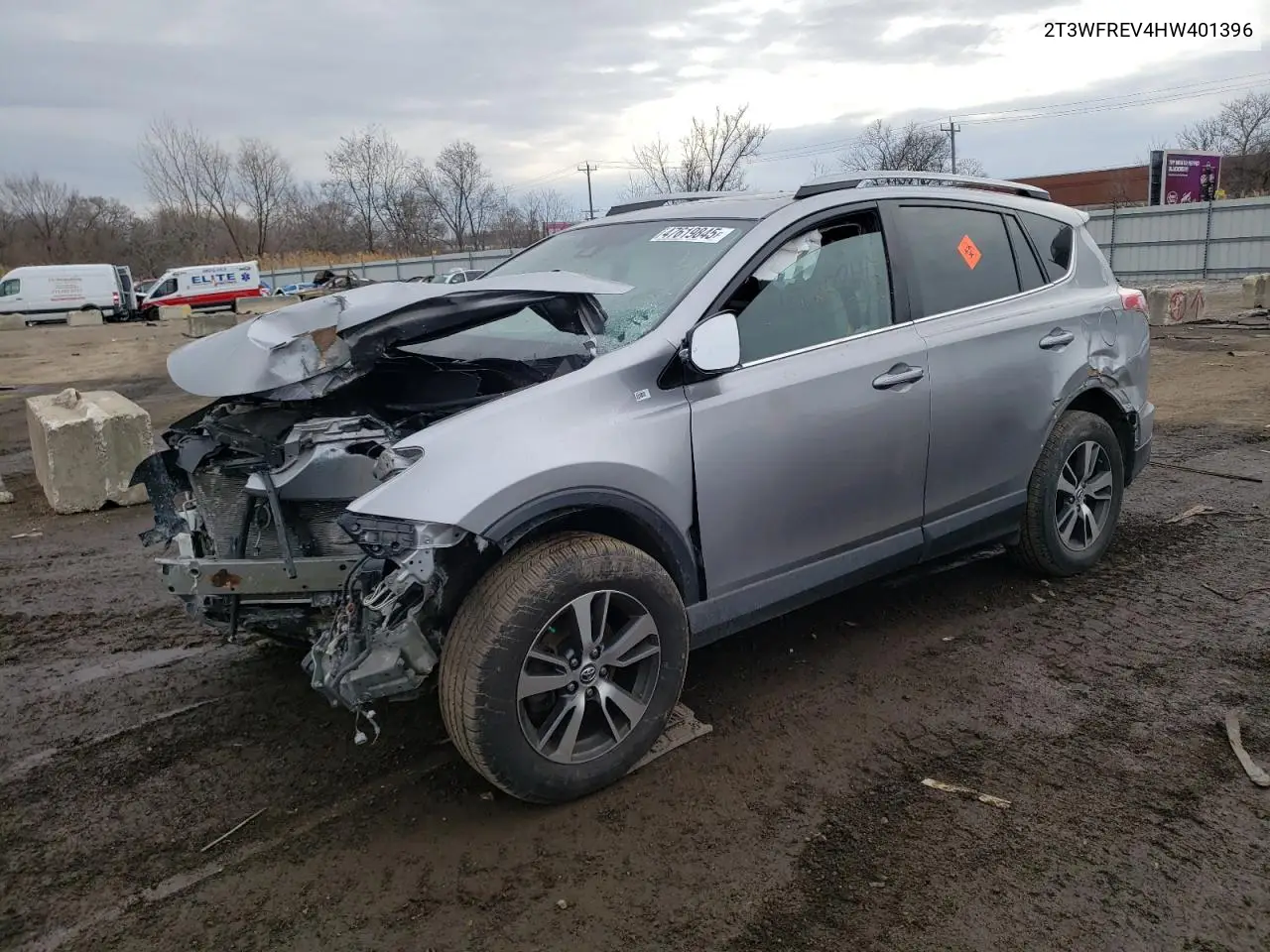 2017 Toyota Rav4 Xle VIN: 2T3WFREV4HW401396 Lot: 47619845