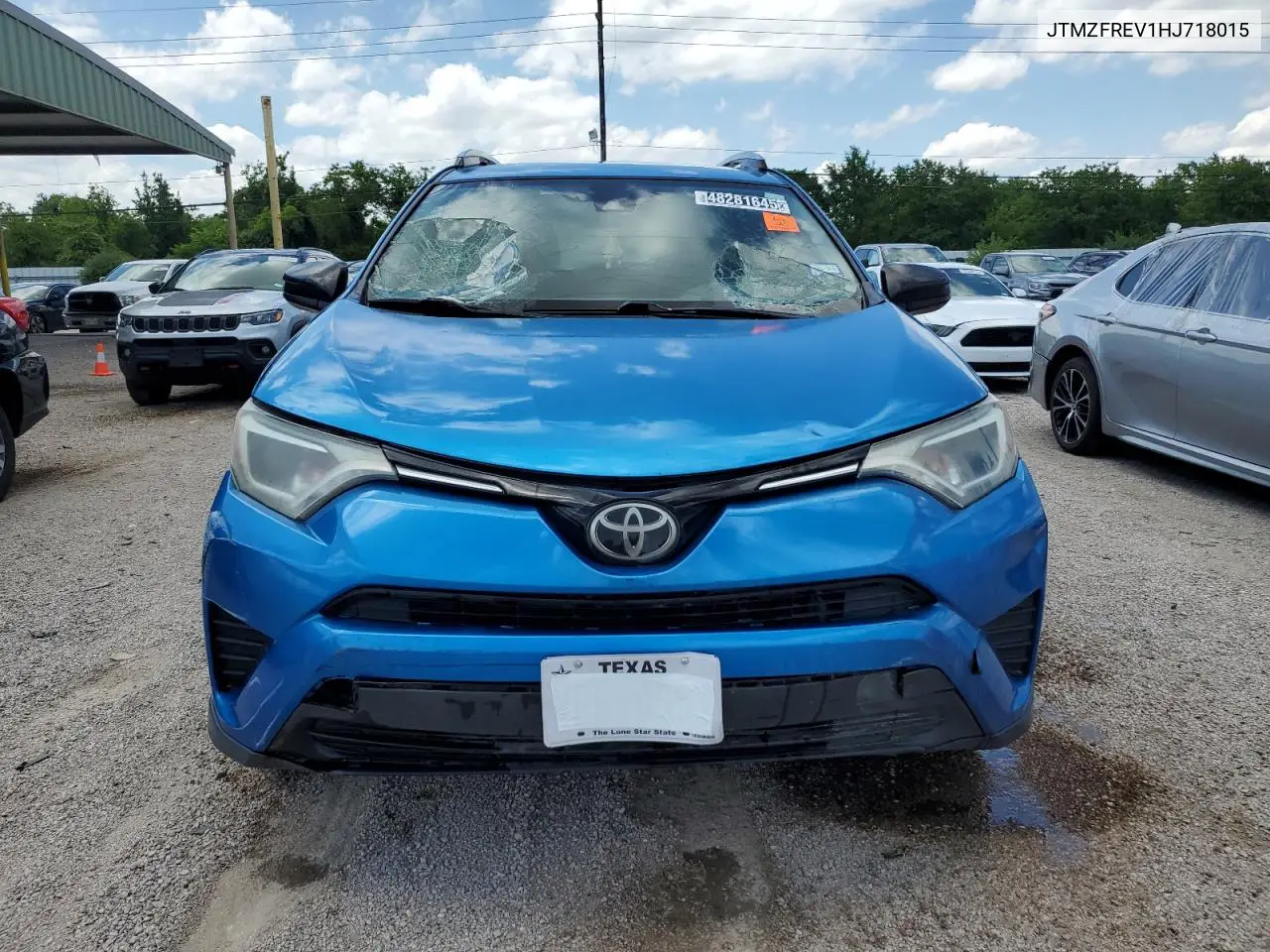 2017 Toyota Rav4 Le VIN: JTMZFREV1HJ718015 Lot: 48281645
