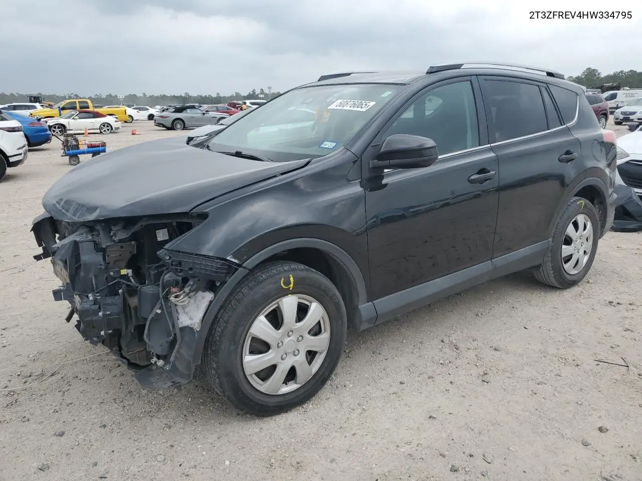 2017 Toyota Rav4 Le VIN: 2T3ZFREV4HW334795 Lot: 50876065