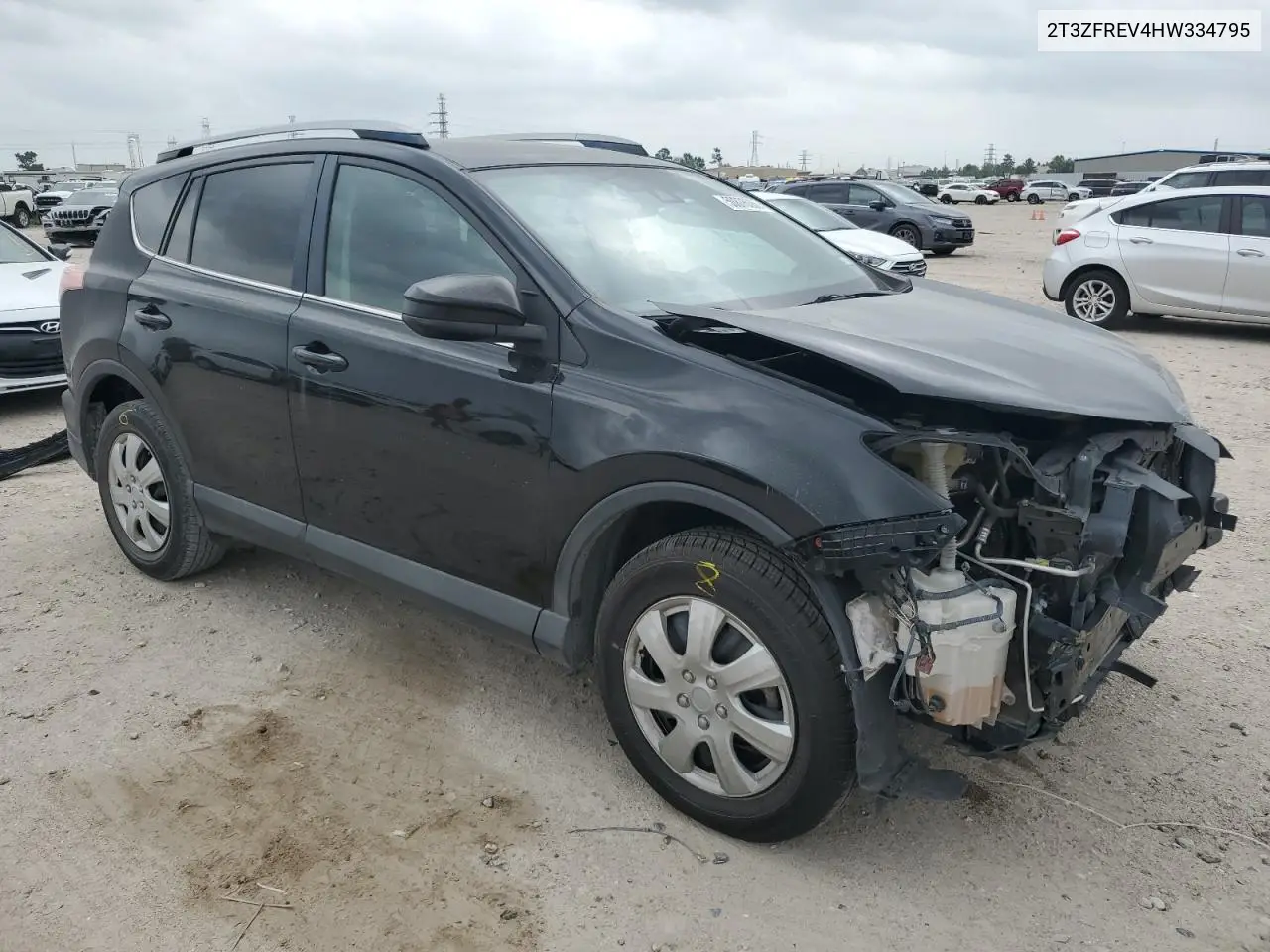 2017 Toyota Rav4 Le VIN: 2T3ZFREV4HW334795 Lot: 50876065