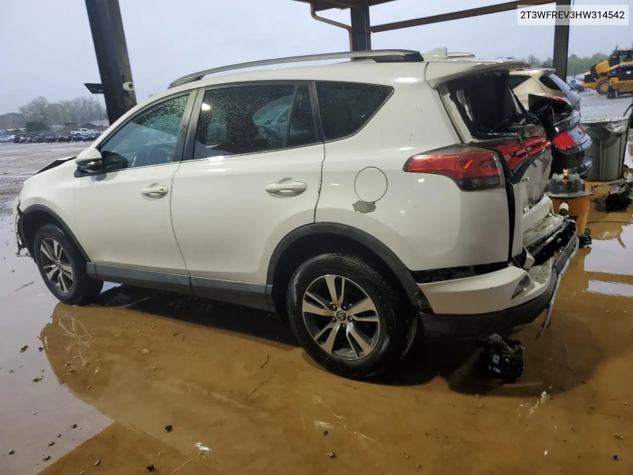 2017 Toyota Rav4 Xle VIN: 2T3WFREV3HW314542 Lot: 51244195