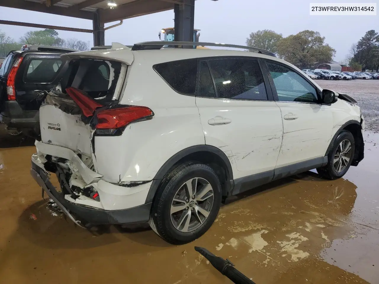 2017 Toyota Rav4 Xle VIN: 2T3WFREV3HW314542 Lot: 51244195