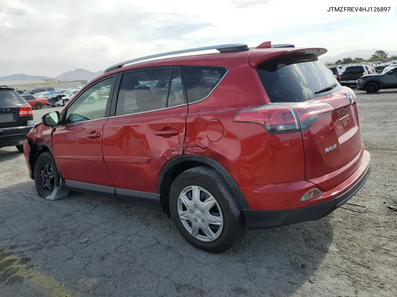 2017 Toyota Rav4 Le VIN: JTMZFREV4HJ126897 Lot: 53701885