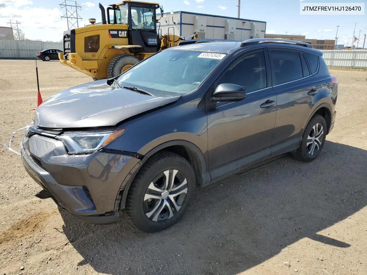2017 Toyota Rav4 Le VIN: JTMZFREV1HJ126470 Lot: 53924345