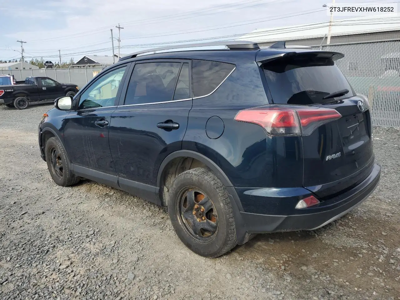 2017 Toyota Rav4 Se VIN: 2T3JFREVXHW618252 Lot: 55743505