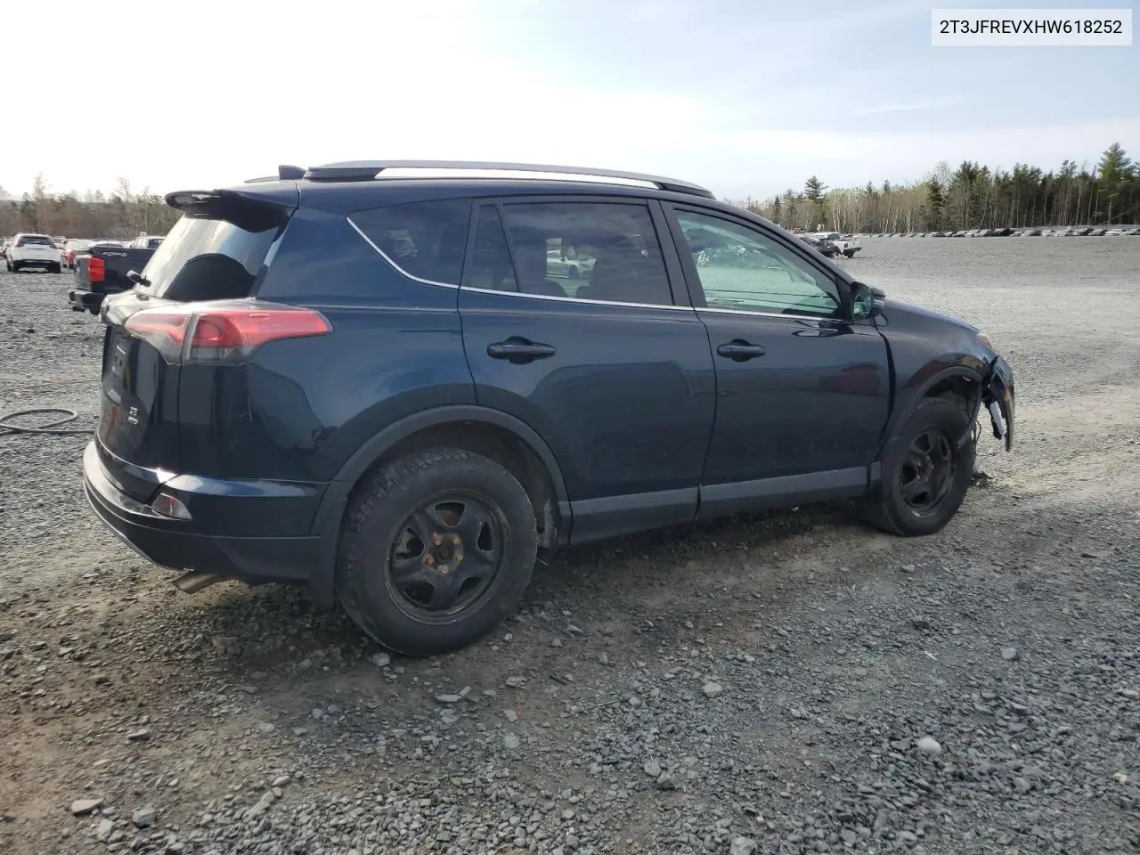 2017 Toyota Rav4 Se VIN: 2T3JFREVXHW618252 Lot: 55743505