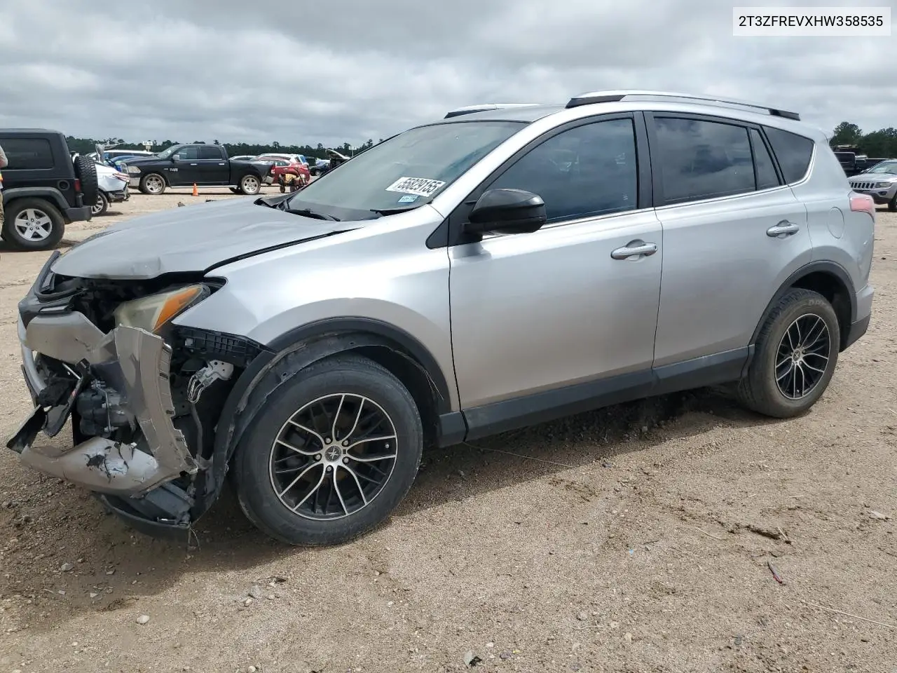 2017 Toyota Rav4 Le VIN: 2T3ZFREVXHW358535 Lot: 55829155