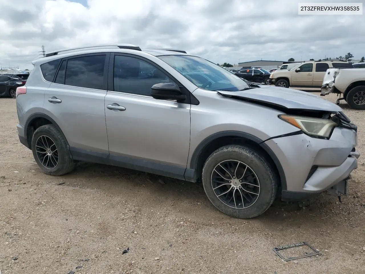 2017 Toyota Rav4 Le VIN: 2T3ZFREVXHW358535 Lot: 55829155