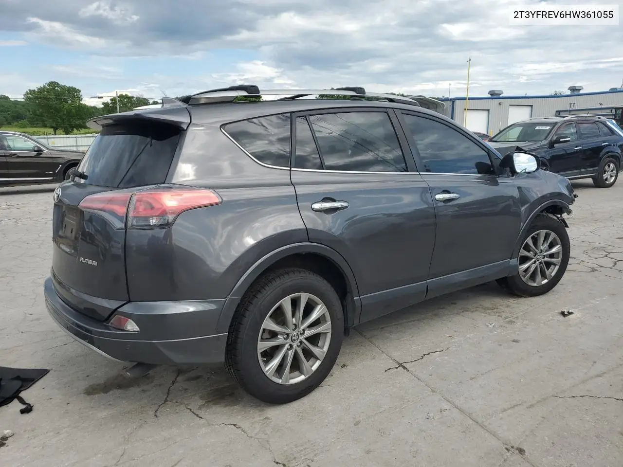 2017 Toyota Rav4 Limited VIN: 2T3YFREV6HW361055 Lot: 56014575
