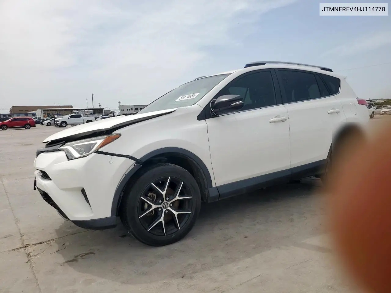 2017 Toyota Rav4 Se VIN: JTMNFREV4HJ114778 Lot: 56114885