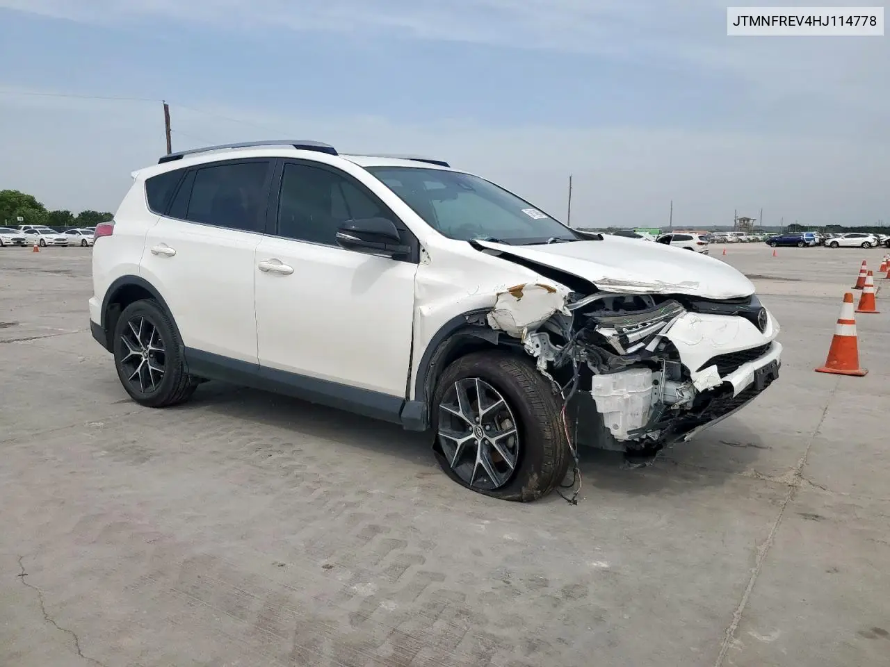 2017 Toyota Rav4 Se VIN: JTMNFREV4HJ114778 Lot: 56114885