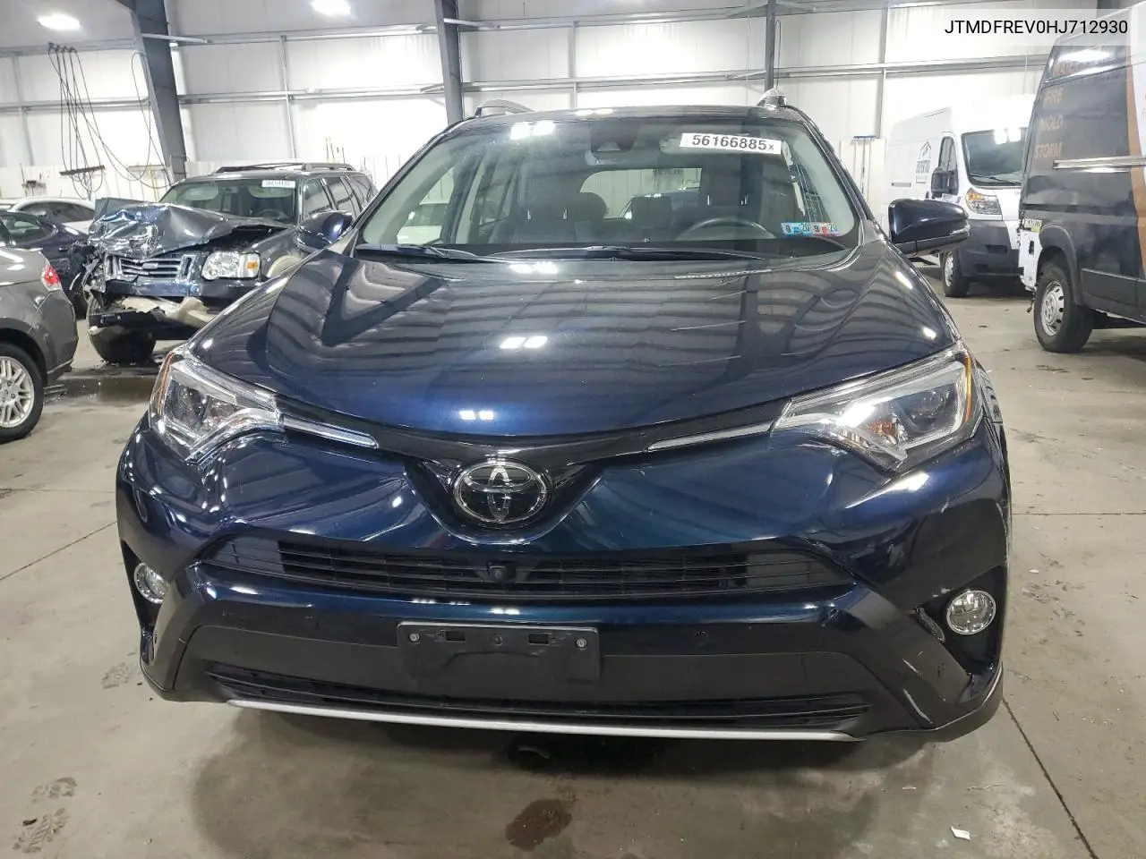 2017 Toyota Rav4 Limited VIN: JTMDFREV0HJ712930 Lot: 56166885