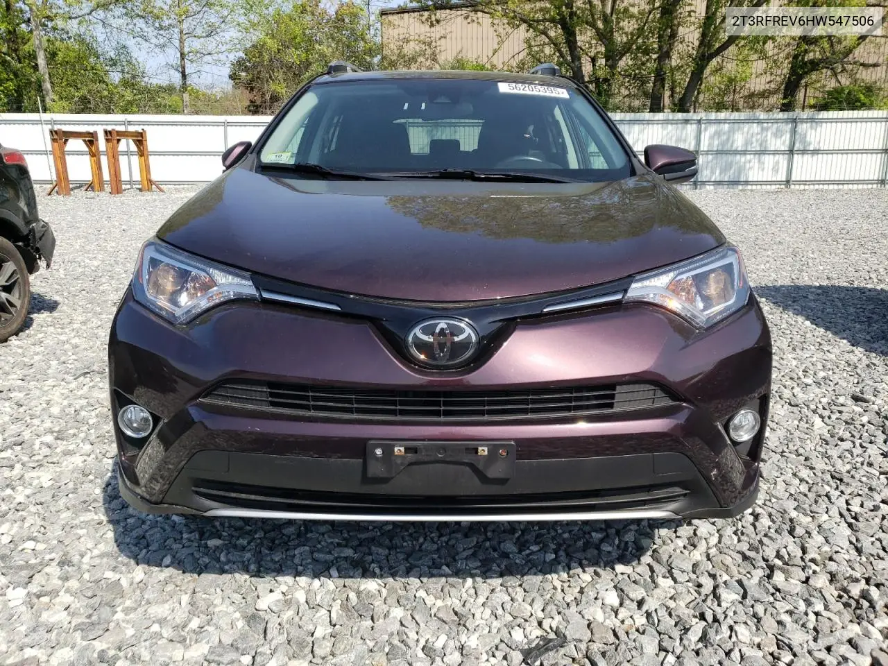 2017 Toyota Rav4 Xle VIN: 2T3RFREV6HW547506 Lot: 56205395