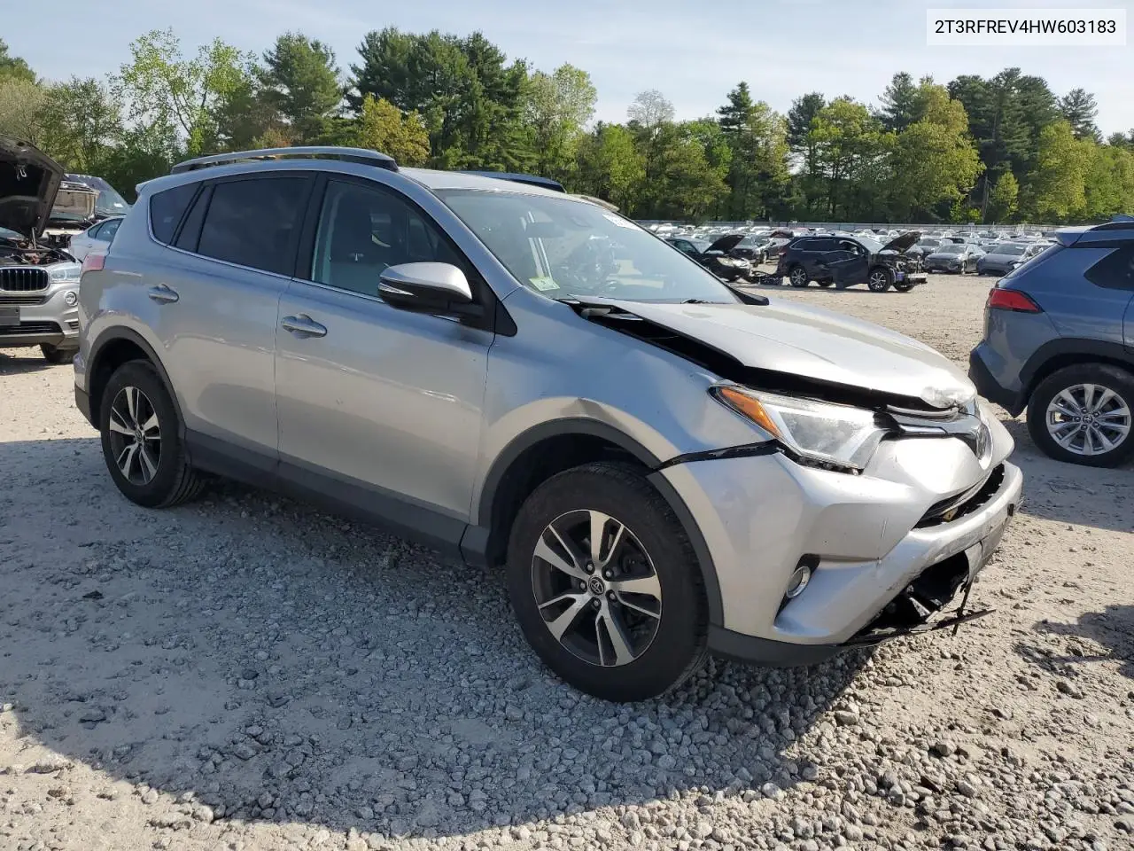 2017 Toyota Rav4 Xle VIN: 2T3RFREV4HW603183 Lot: 56319905