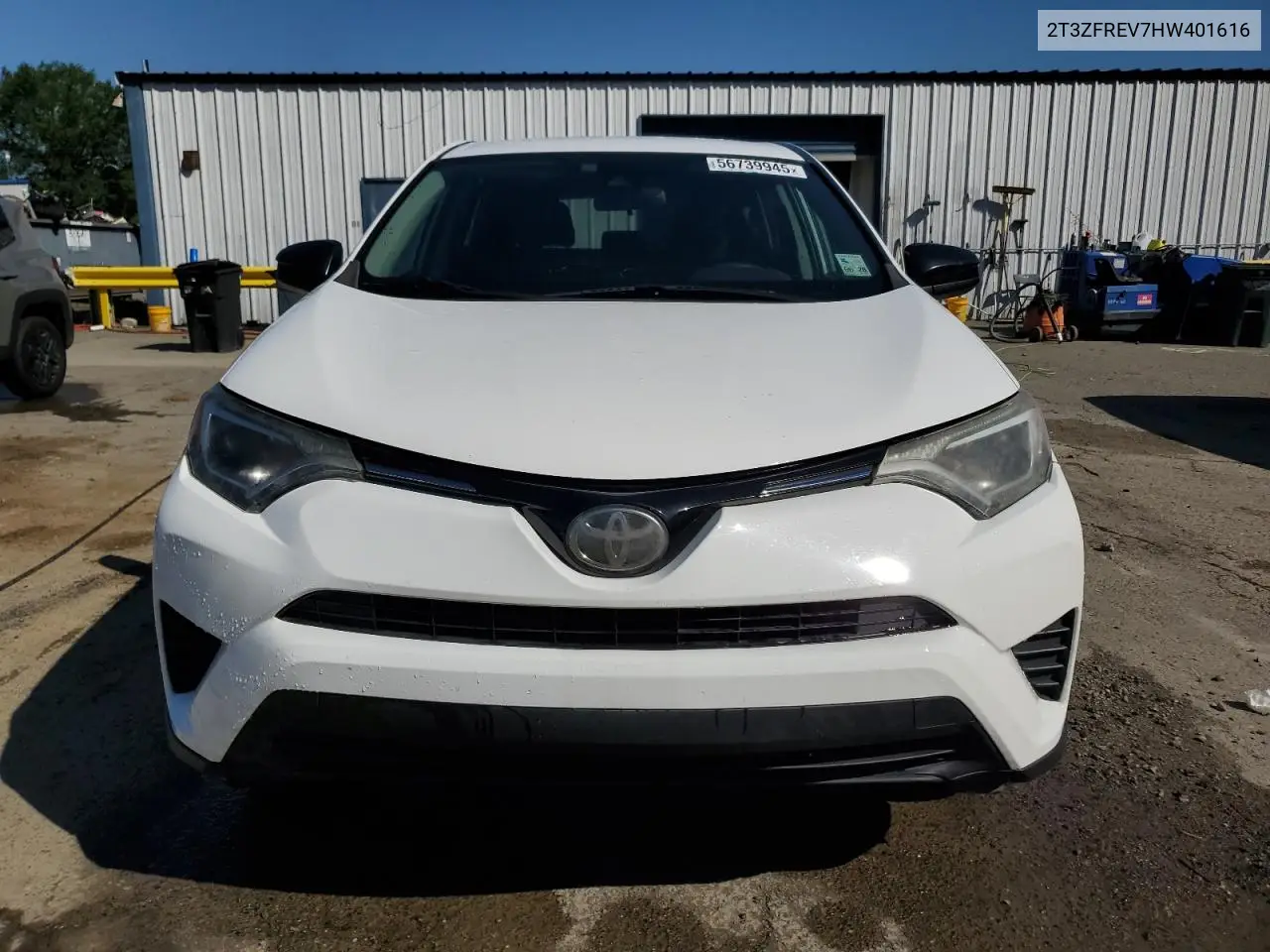 2017 Toyota Rav4 Le VIN: 2T3ZFREV7HW401616 Lot: 56739945