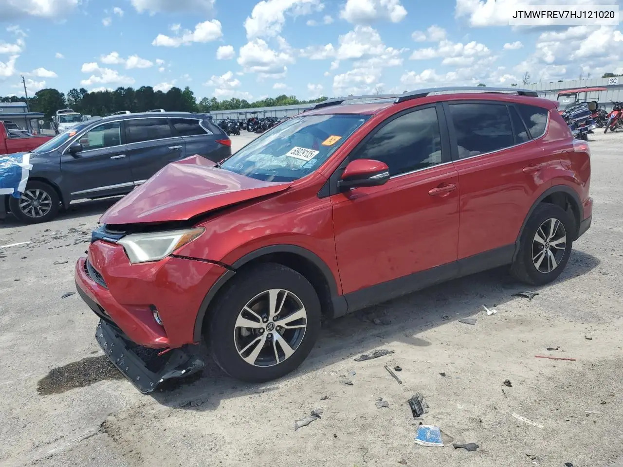 2017 Toyota Rav4 Xle VIN: JTMWFREV7HJ121020 Lot: 56929105