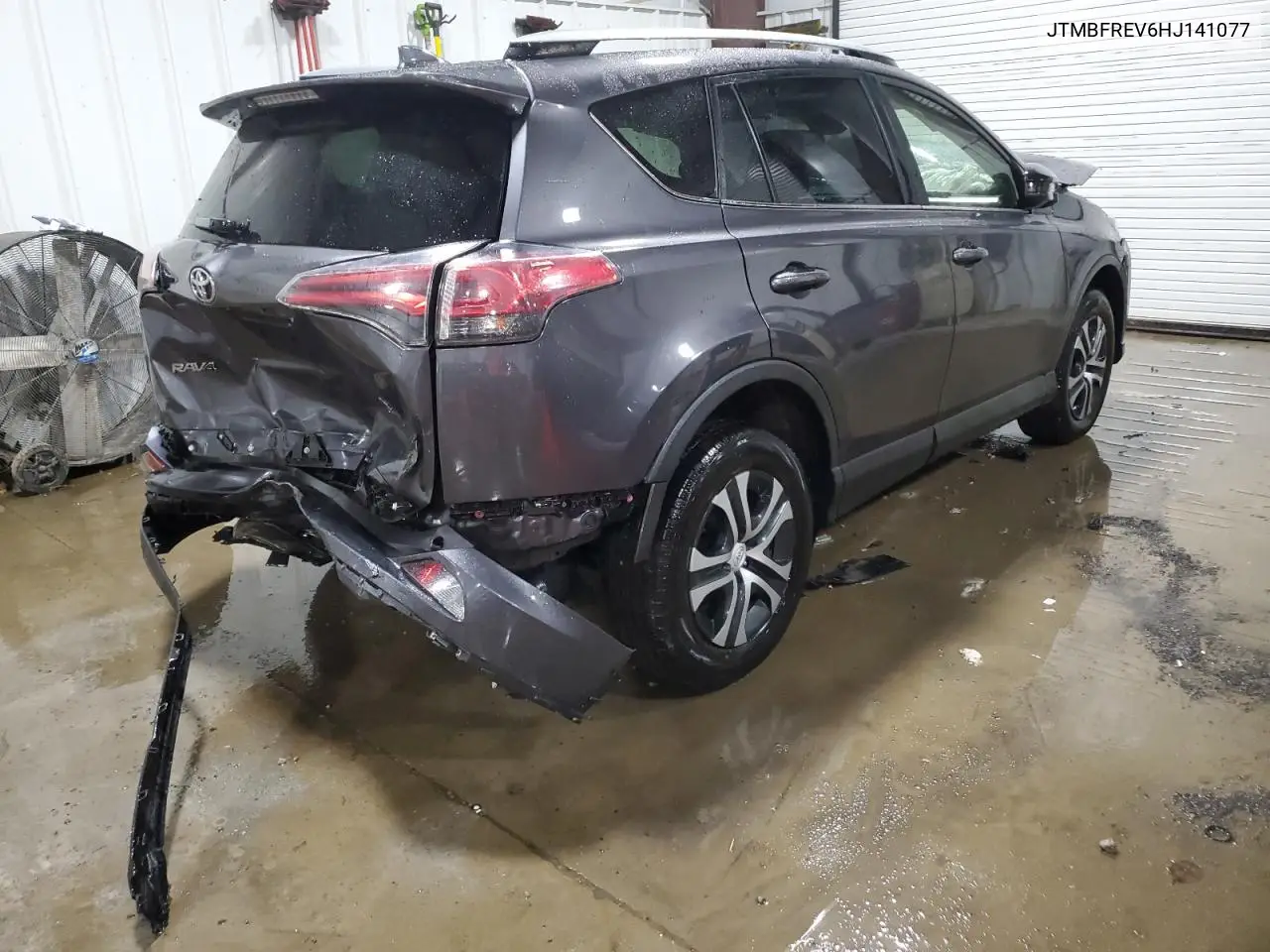 2017 Toyota Rav4 Le VIN: JTMBFREV6HJ141077 Lot: 56956535