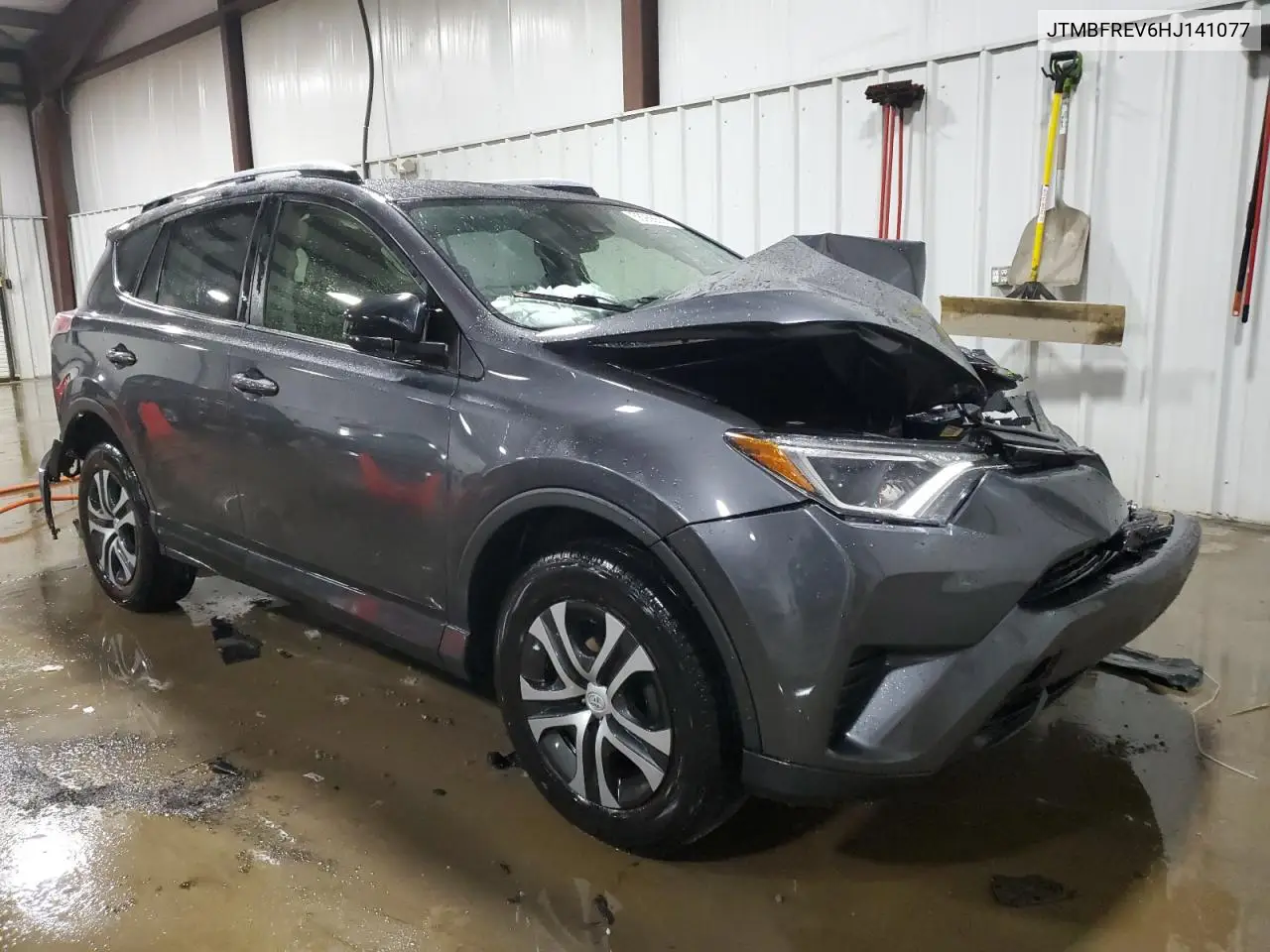 2017 Toyota Rav4 Le VIN: JTMBFREV6HJ141077 Lot: 56956535