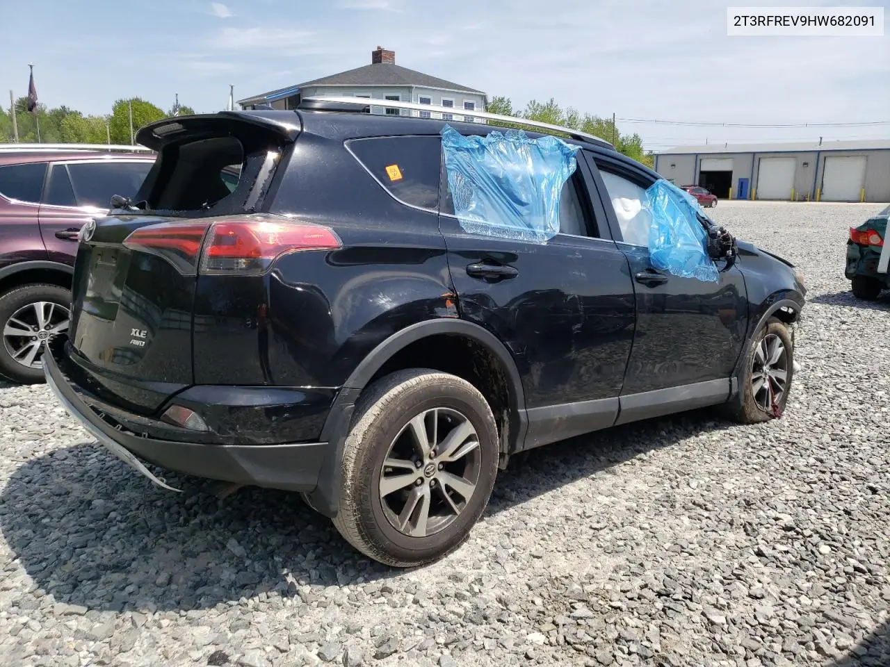 2017 Toyota Rav4 Xle VIN: 2T3RFREV9HW682091 Lot: 56980495