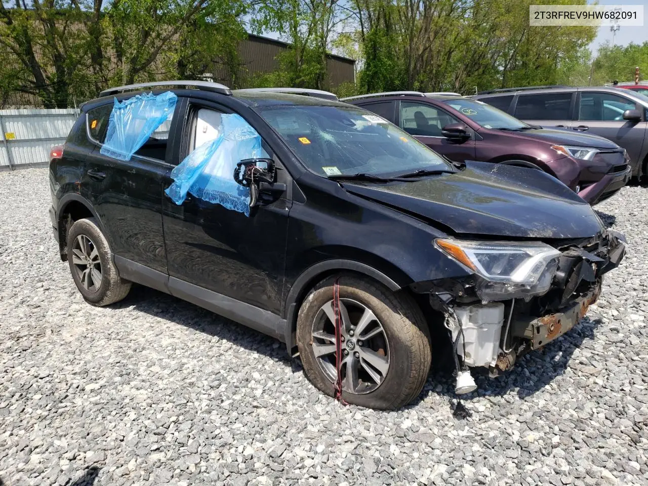 2017 Toyota Rav4 Xle VIN: 2T3RFREV9HW682091 Lot: 56980495
