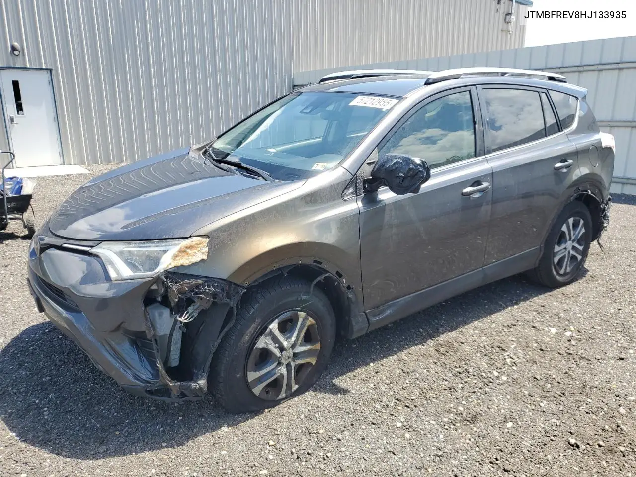 2017 Toyota Rav4 Le VIN: JTMBFREV8HJ133935 Lot: 57212955