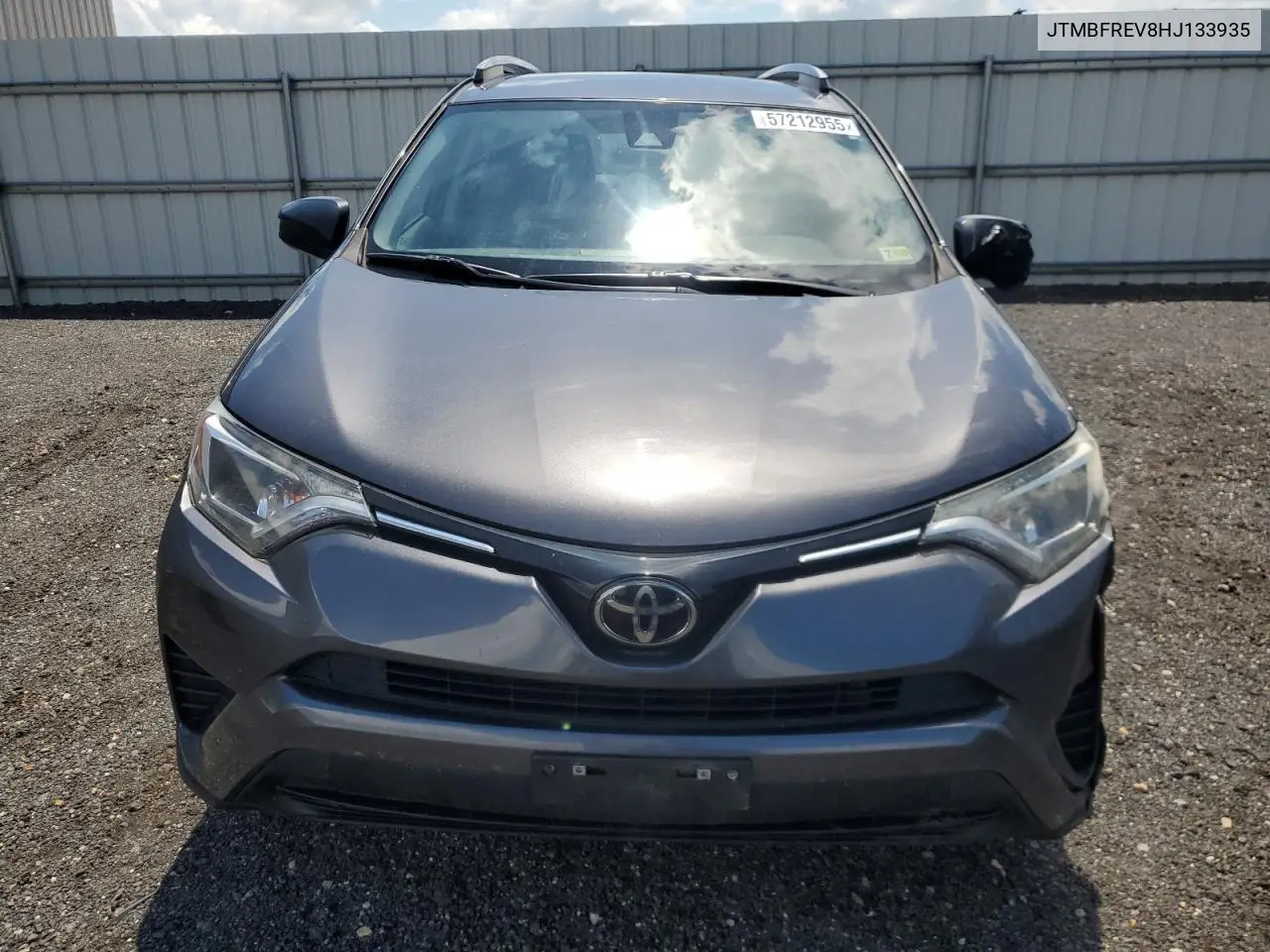 2017 Toyota Rav4 Le VIN: JTMBFREV8HJ133935 Lot: 57212955