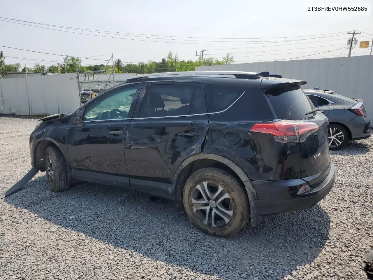2017 Toyota Rav4 Le VIN: 2T3BFREV0HW552685 Lot: 58228335