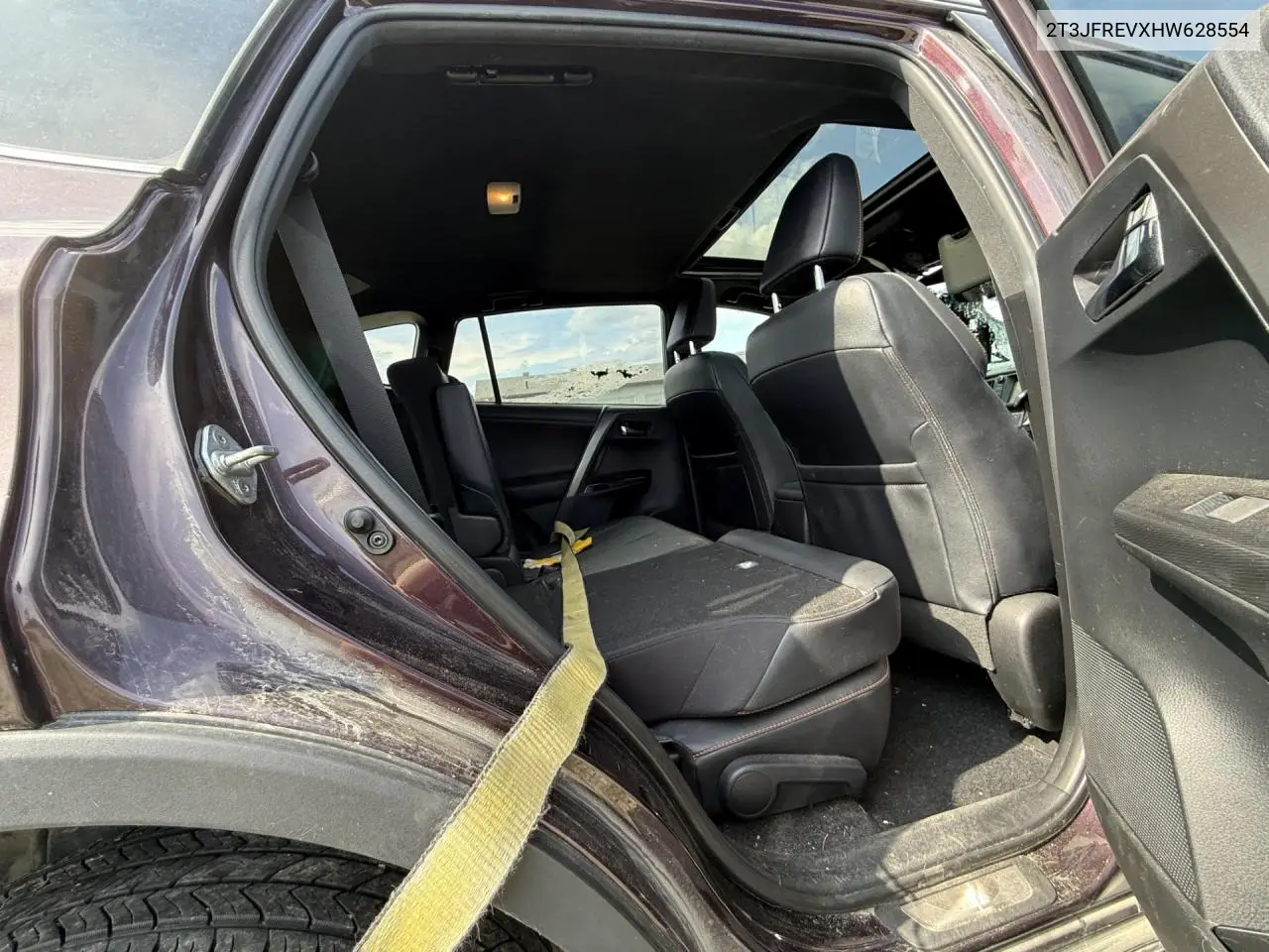 2017 Toyota Rav4 Se VIN: 2T3JFREVXHW628554 Lot: 61222355
