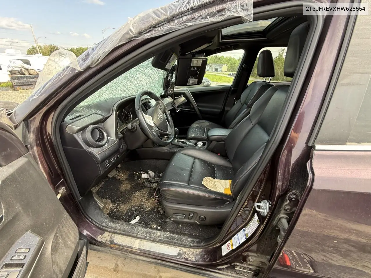 2017 Toyota Rav4 Se VIN: 2T3JFREVXHW628554 Lot: 61222355