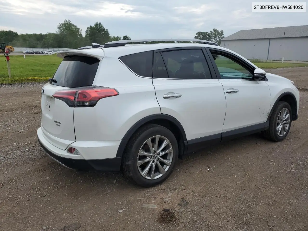 2017 Toyota Rav4 Limited VIN: 2T3DFREV8HW584020 Lot: 61452745