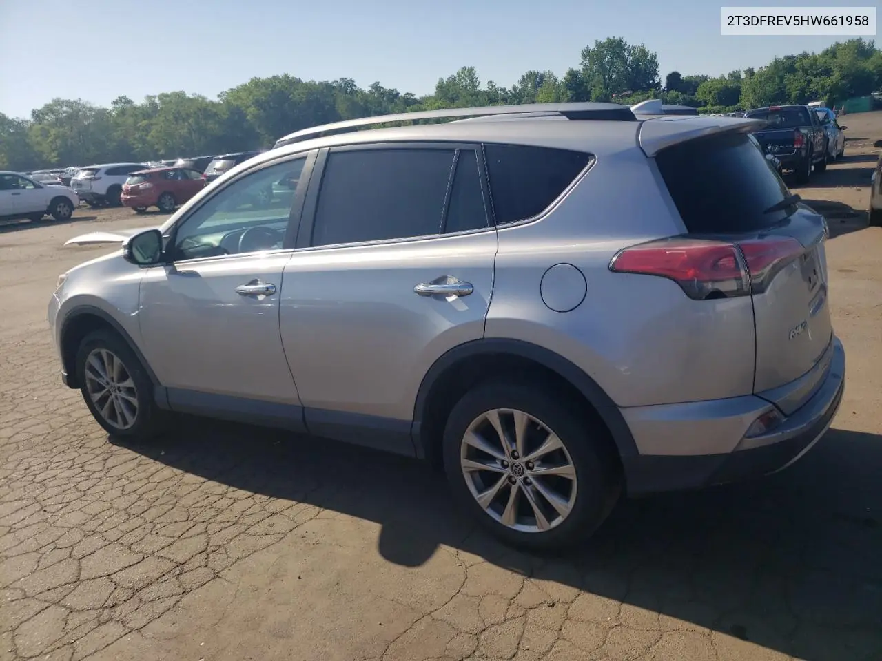 2017 Toyota Rav4 Limited VIN: 2T3DFREV5HW661958 Lot: 61678405