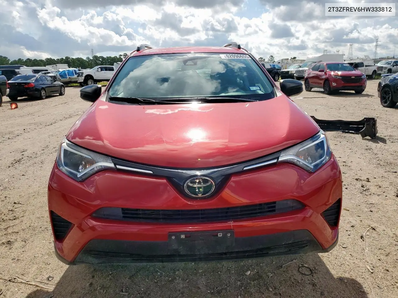 2017 Toyota Rav4 Le VIN: 2T3ZFREV6HW333812 Lot: 62096655